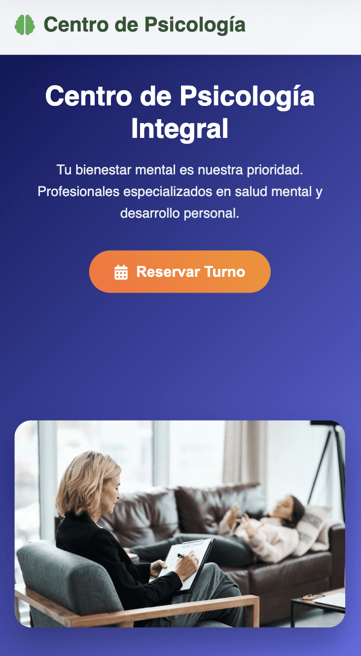 Móvil - Gestión de Turnos